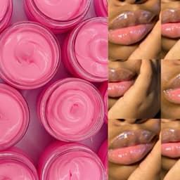 Pink Lip Scrub & Cream