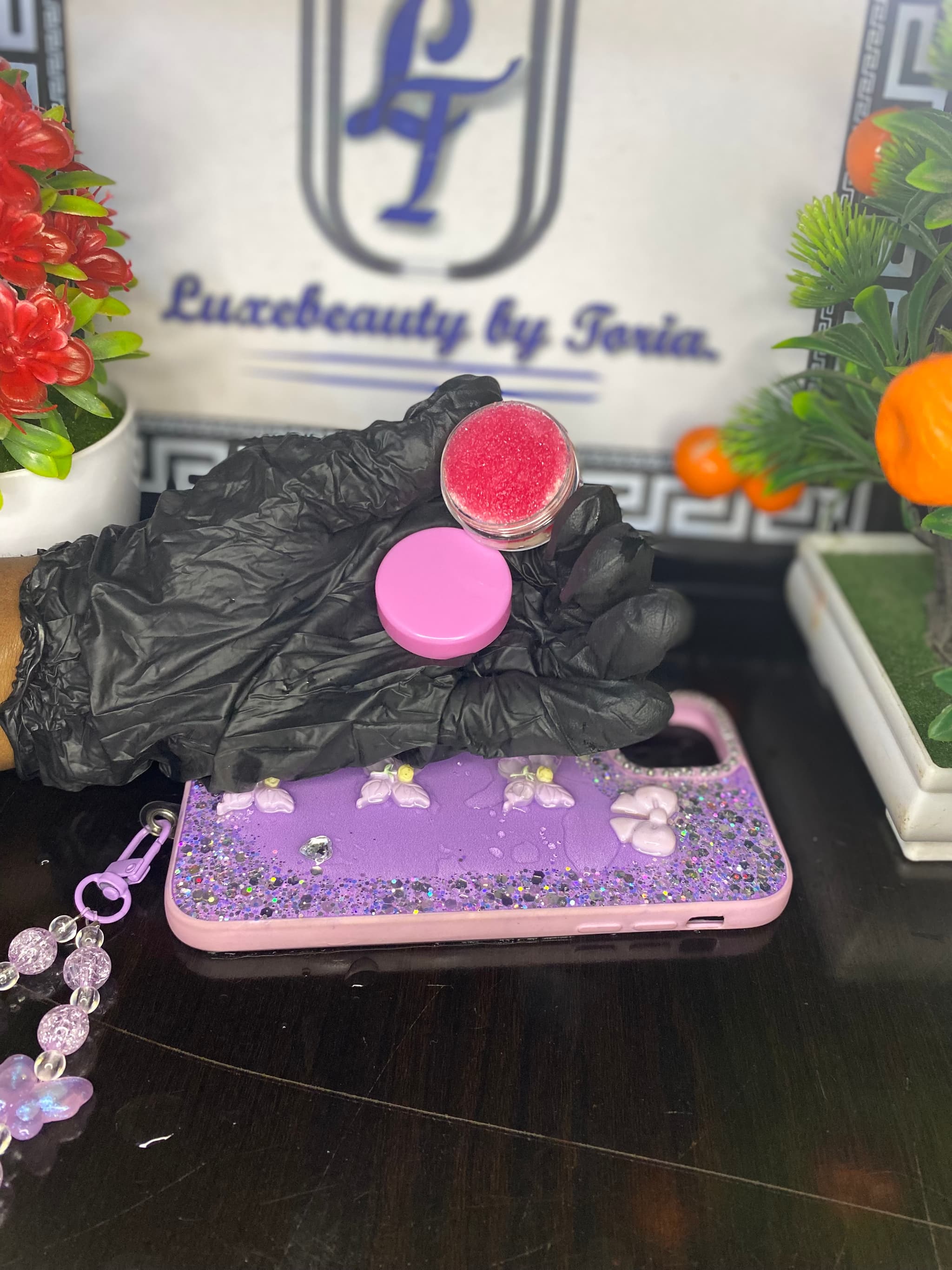 Pink Lip Scrub & Cream