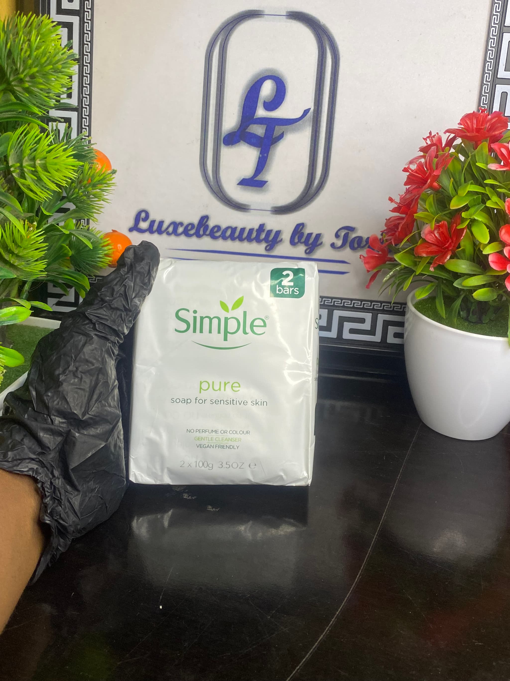 Simple bar soap