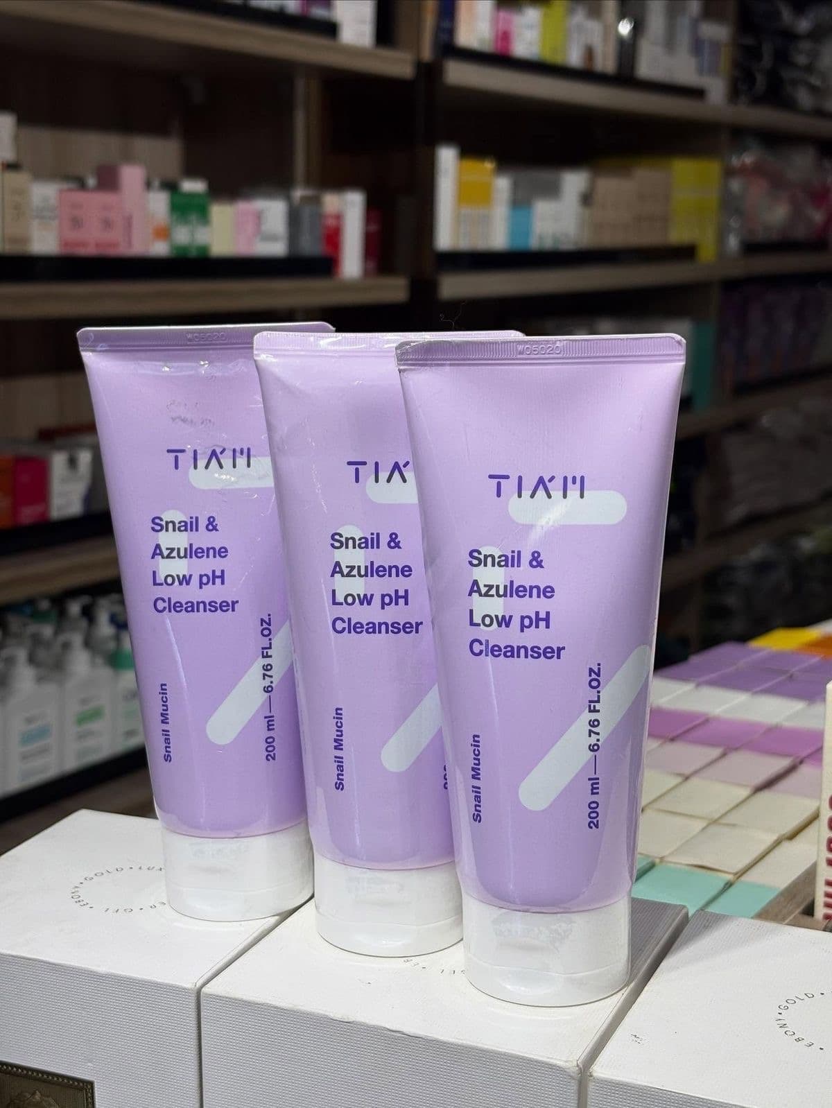 TIAM ( Snail & Azulene Low PH Cleanser